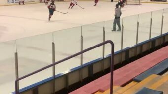 Top corner snipe for first high school goal Image